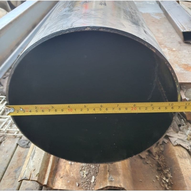 Pipa Besi 10 inch tebal 5mm Panjang 10cm