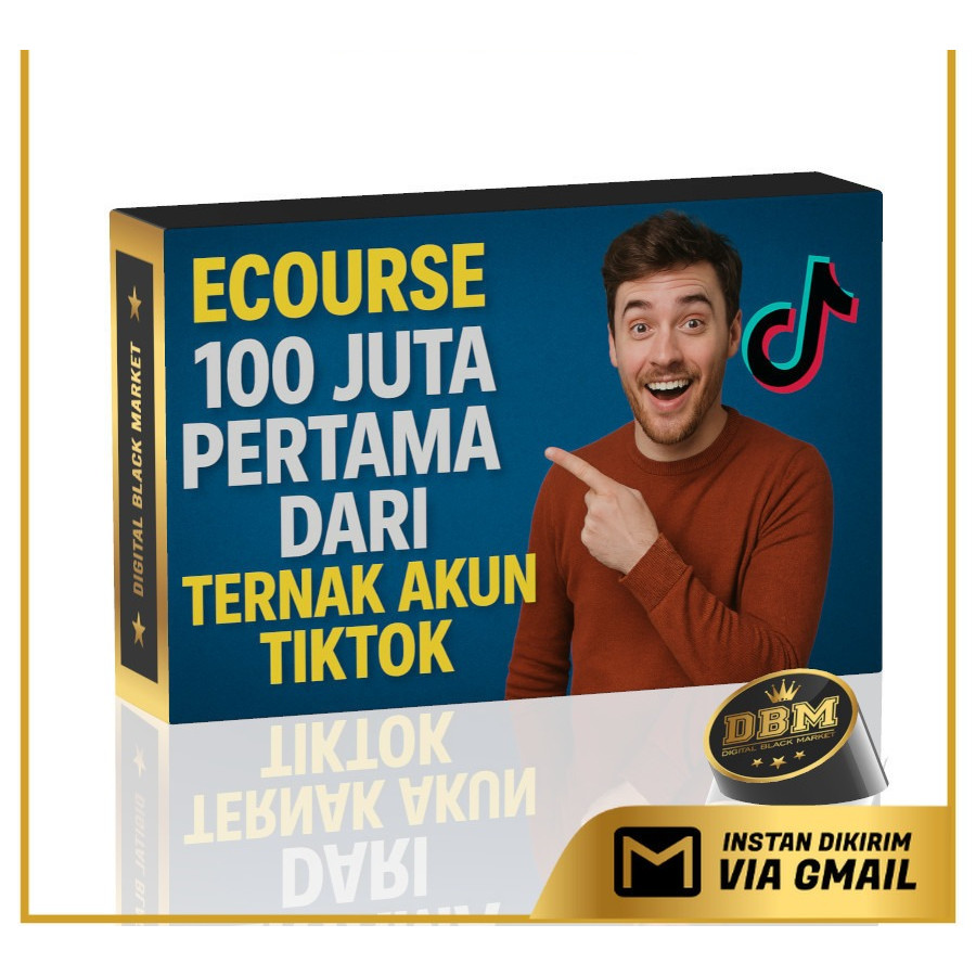 ID94002 - Ecourse 100 Juta Pertama Dari Ternak Akun Tiktok