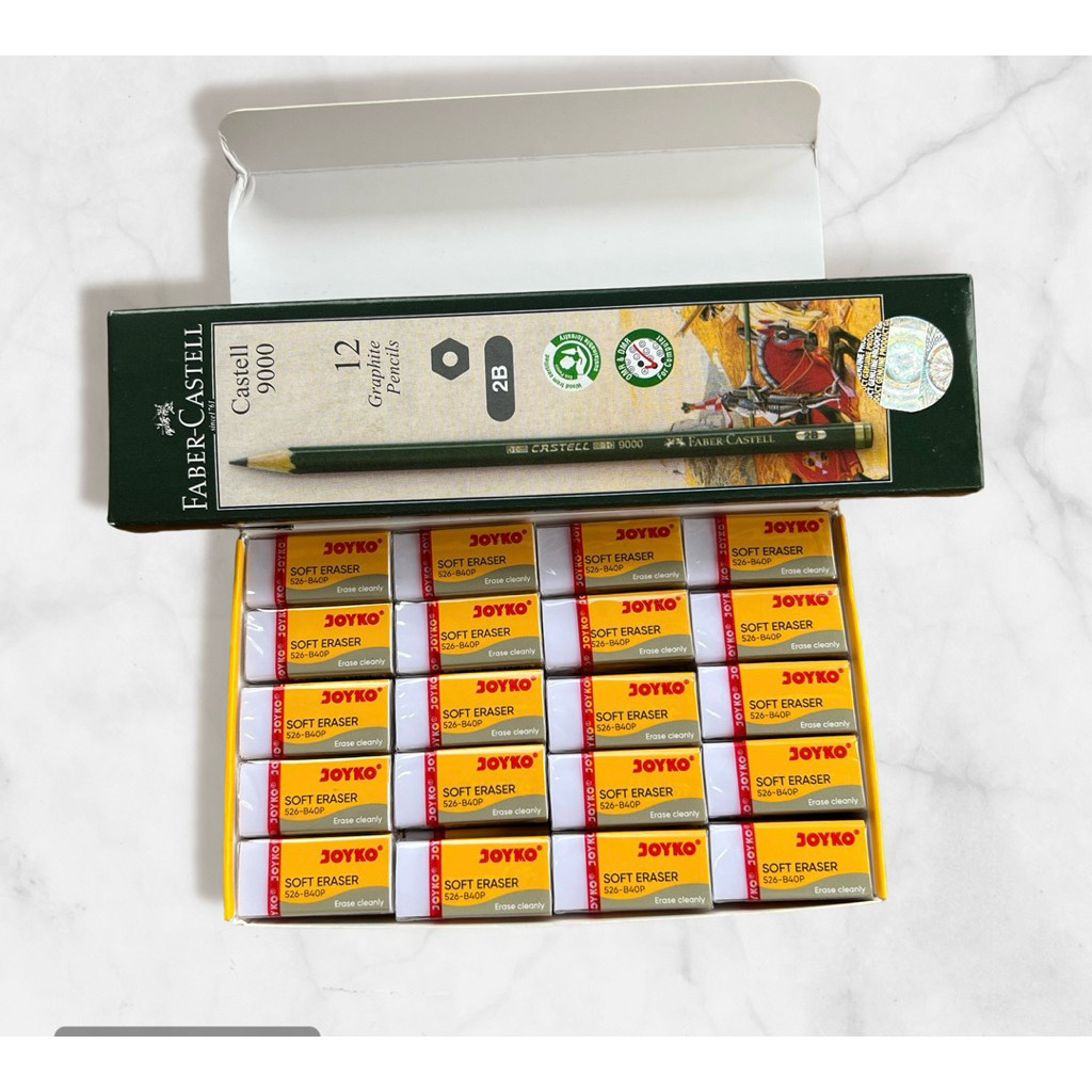 

( GRATIS 10 PCS PENGHAPUS) Pensil faber castel 1 pack isi 12 // /