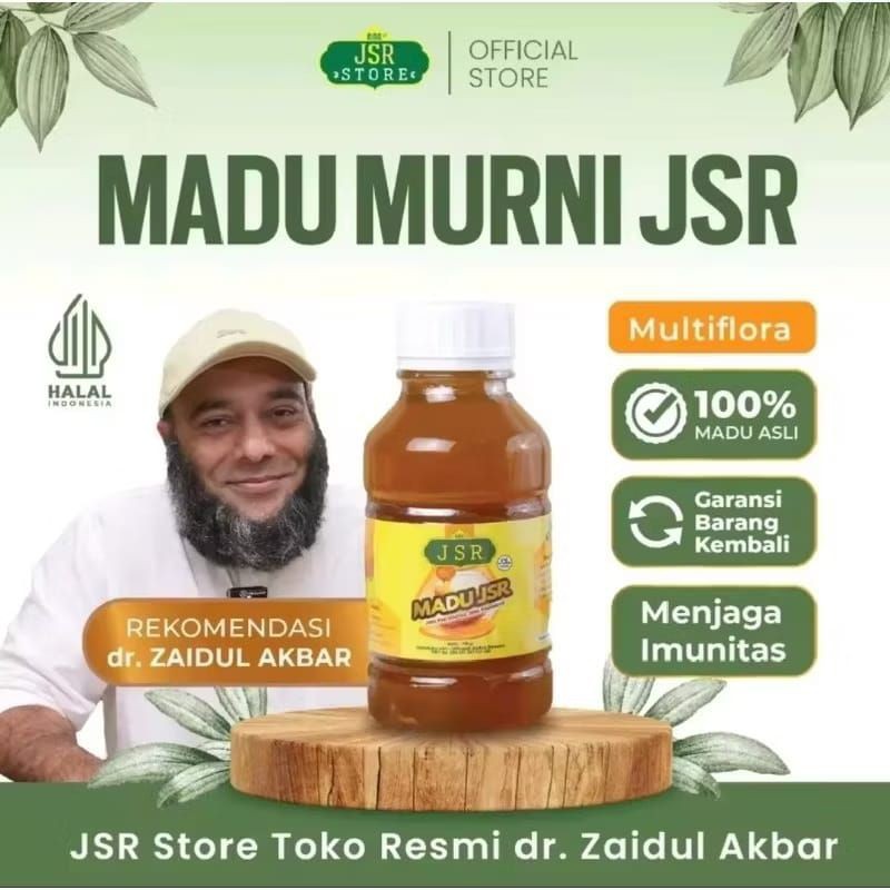 

Madu Murni JSR Premium Multiflora Original Dr Zaidul Akbar
