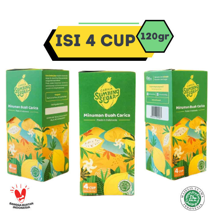 

Harga Grosir Murah Carica Sumbing Segar Isi 4 Pcs Khas Wonosobo Order Min. 5 Box