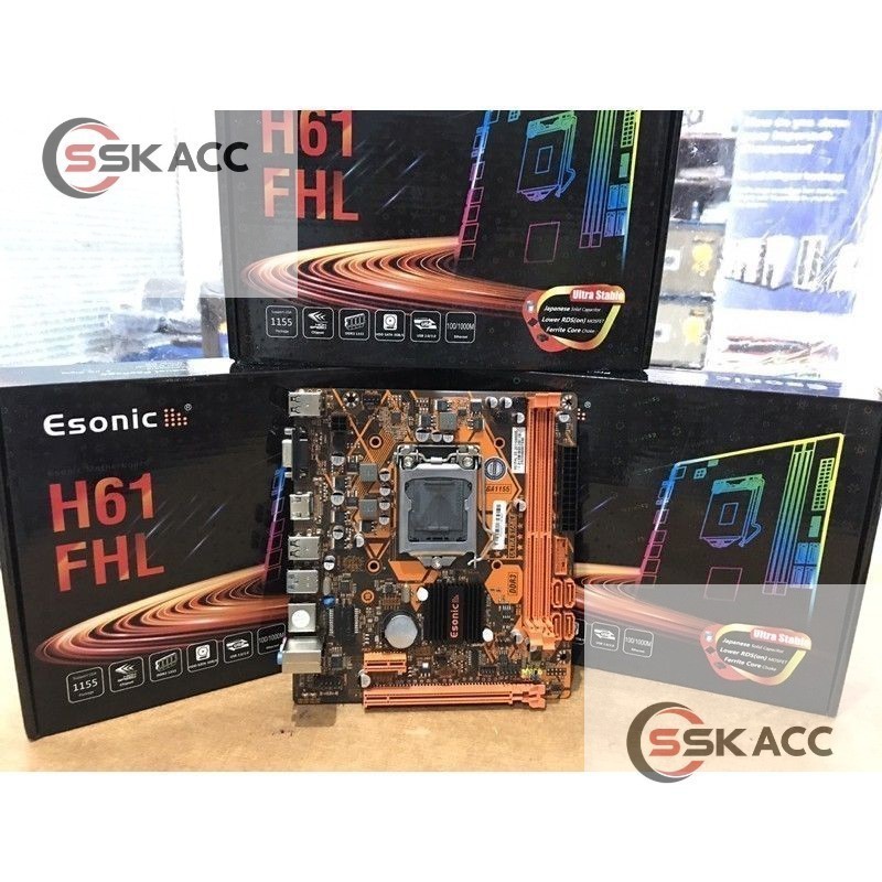 Motherboard Esonic H61 FHL / Motherboard Esonic / Mobo Esonic / Mobo DISTRIBUTORACC-KOMPUTER