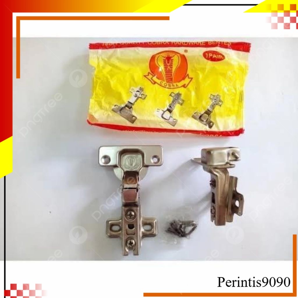 engsel sendok bengkok cobra/engsel kodok