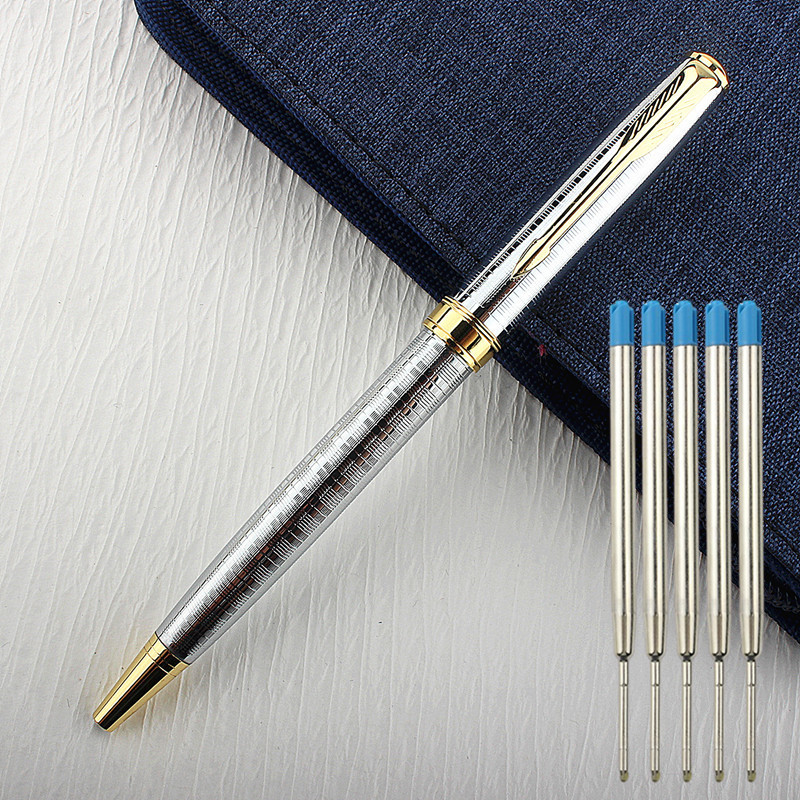 

Luxury Quality 5017 Golden Senior Gift Pens Student School Business Office Ballpoint Pens New