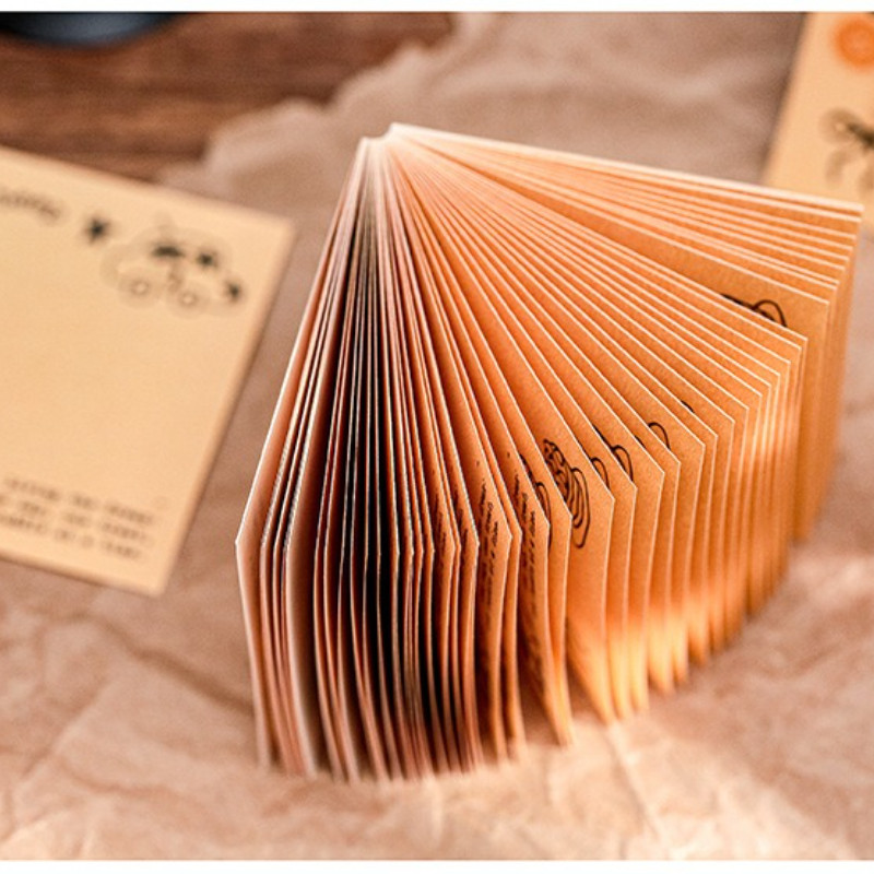 

1Pcs/60sheet Hairball Note Series Cute Cartoon-themed Student Note Book Office Accessories Cute Stationery Sticky Tabs