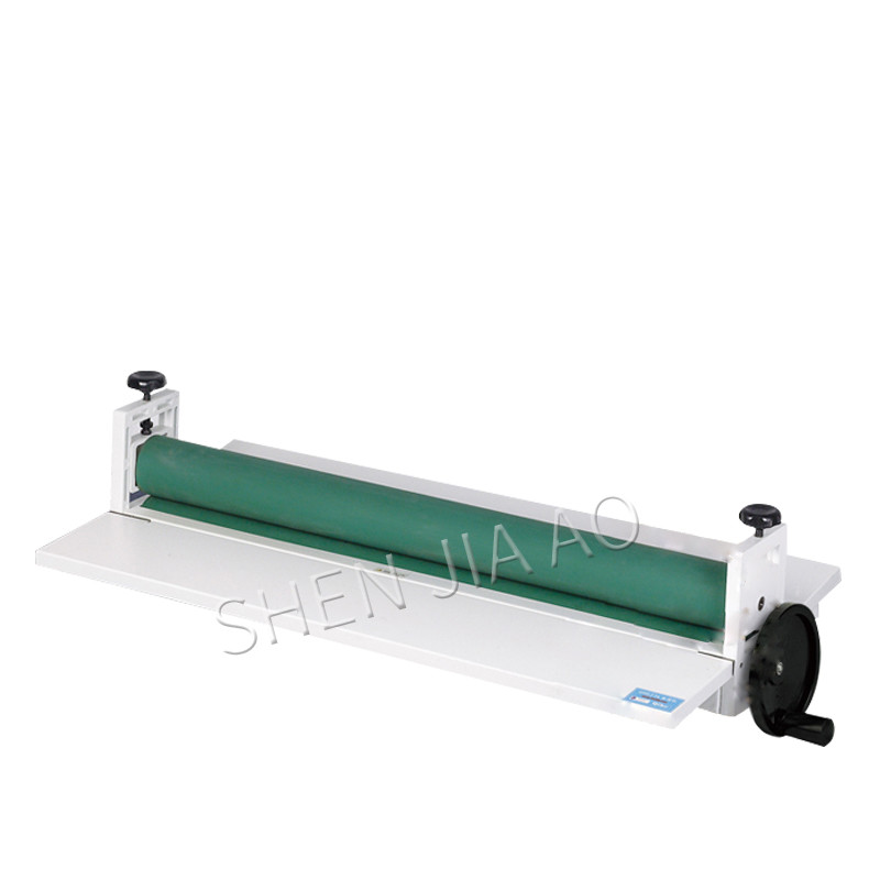 

QH-L24 65cm Width Cold Roll Laminator Cold Lamination Film Laminating Machine Plasticizer Fits Poster Painting A3 A4 Paper 1pc