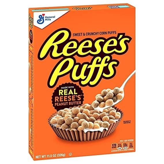 

General Mills Reeses Puffs 326gr / reese's puffs cereal reeses puff