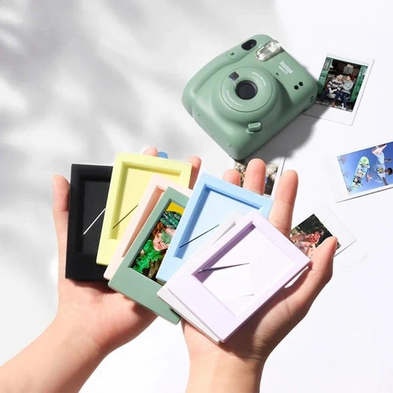

3 Inch Mini Photo Frame for Polaroid Picture Frame Tabletop Photocard Display Desktop Stand Home Office Decorations Gift