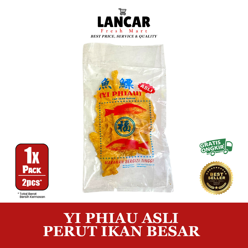 

YI PHIAU ASLI - PERUT IKAN BESAR (ISI 2)