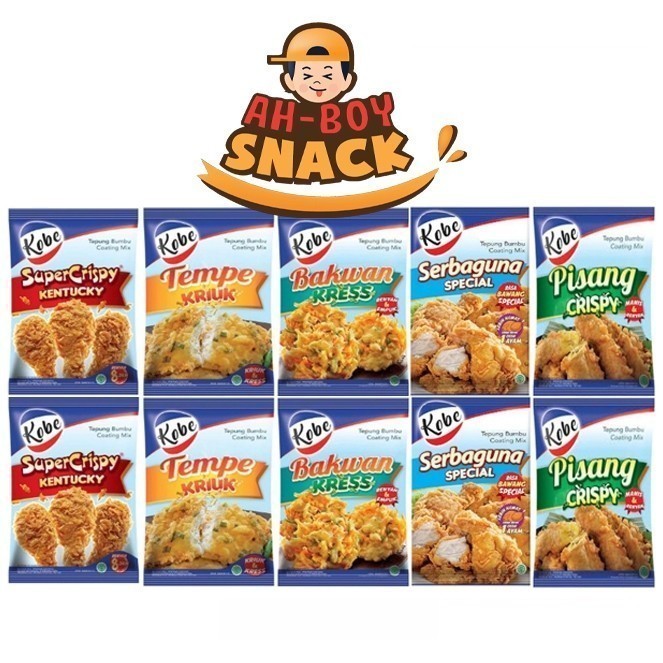 

TEPUNG SERBAGUNA KOBE RENCENG (70GRAM X 10 SACHET) - ALL VARIAN