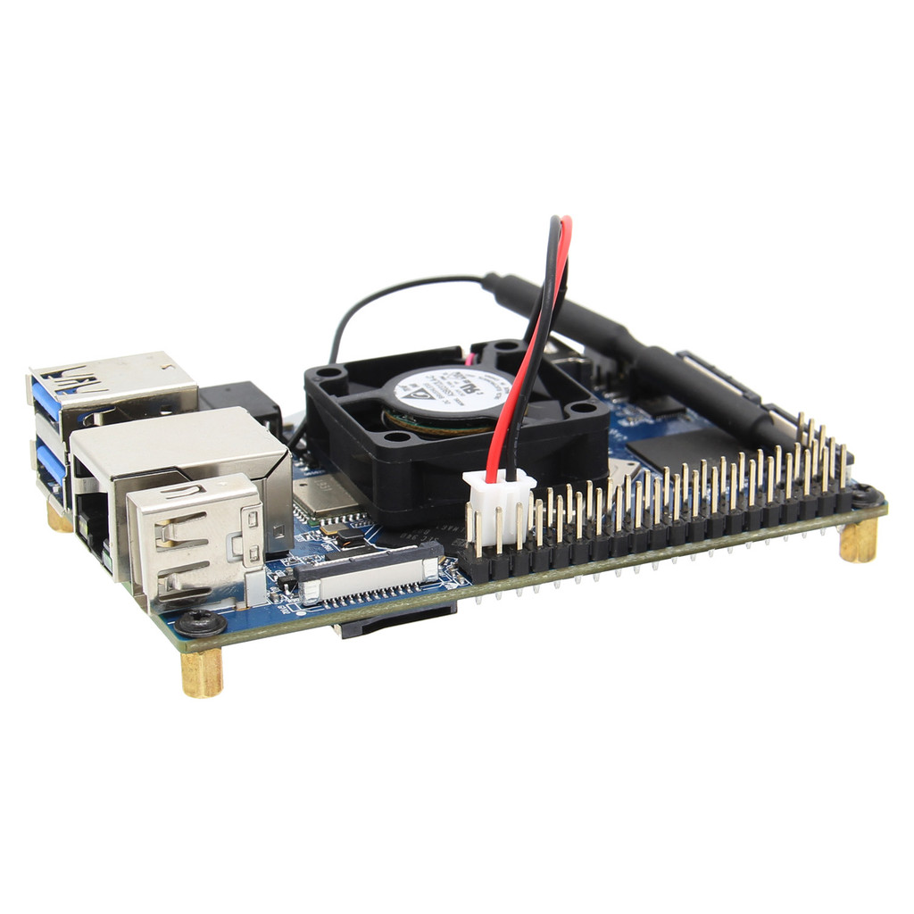 Geekworm Metal Case with Cooling Fan N400 for Orange Pi 4 / Orange Pi 4 LTS