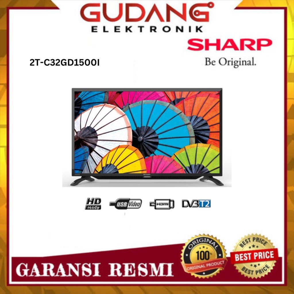 LED SHARP 2T-C32GD1500I LED 32 INCH FULL HD SHARP 32GD1500I