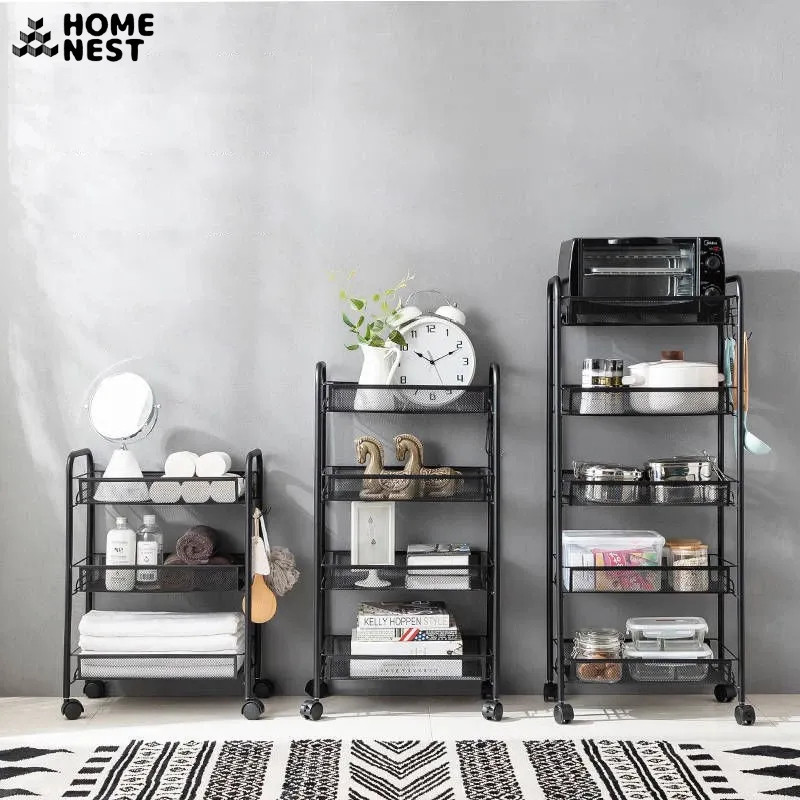 

Rak Troli Susun Rak 5 Susun Rak Roda Serbaguna Rak Ruang Tamu Rak Dapur Rak Kamar Mandi