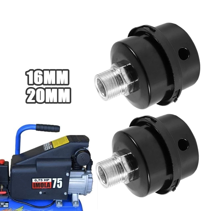 Oil - free Compressor Air Filter (16mm/20mm) - Metal Filter, Silences Compressor Noise