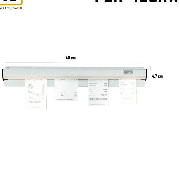 

Promo Penjepit kertas menu aluminium / bill holder PBH-400AW