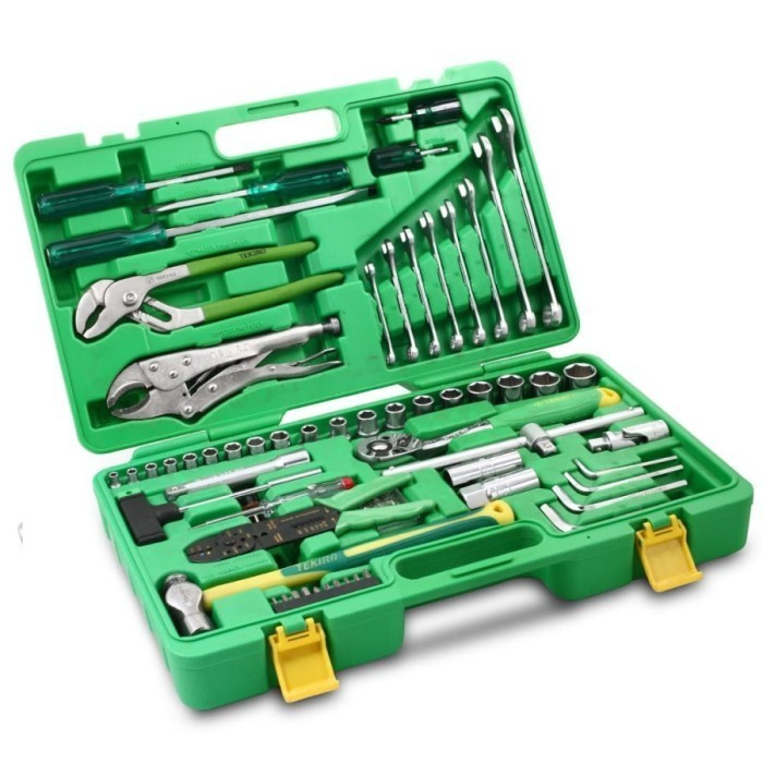 TEKIRO TOOL KIT SET 100 PCS / MEKANIK SET / KOPER PERKAKAS / NEX TOOLS