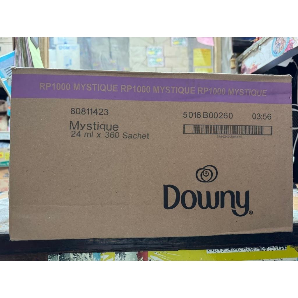 Downy Sachet 1.000 isi 24ml @ 360 sachet / 1 dus