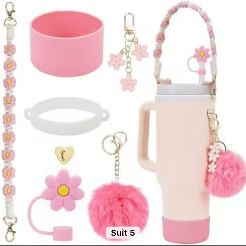 Set Hiasan Aksesoris Thumbler  / Decorative Accessories stanley cup