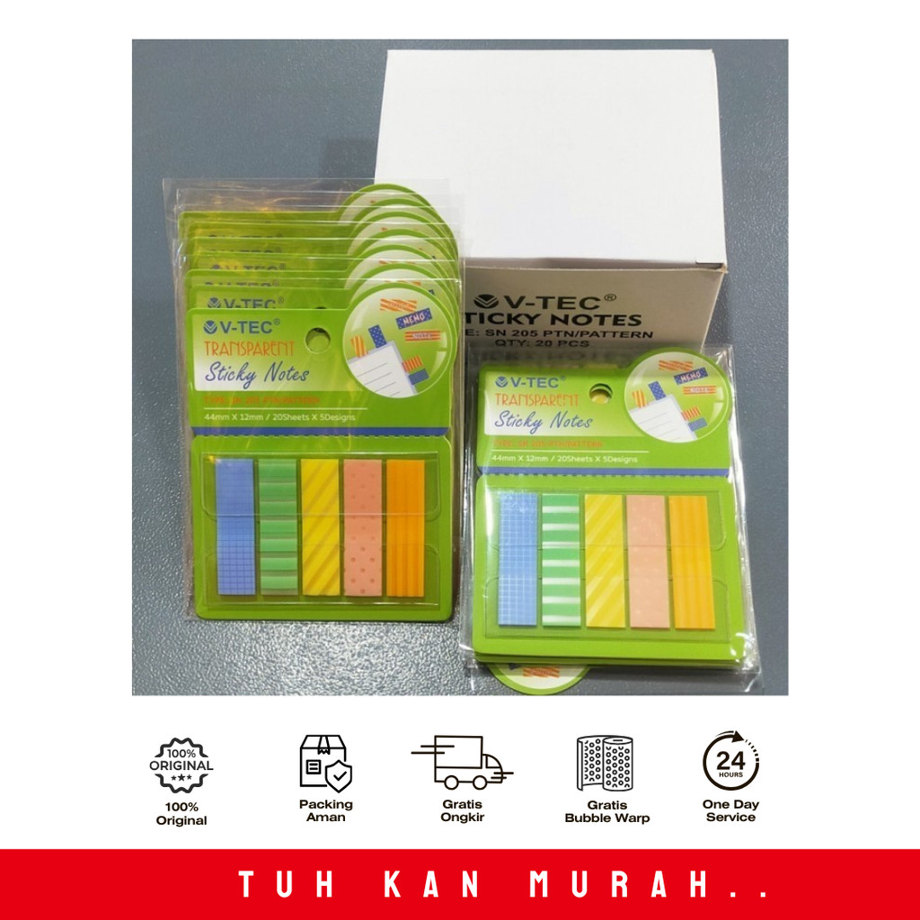 

V-TEC STICK NOTE SN 205 PTN PATTERN