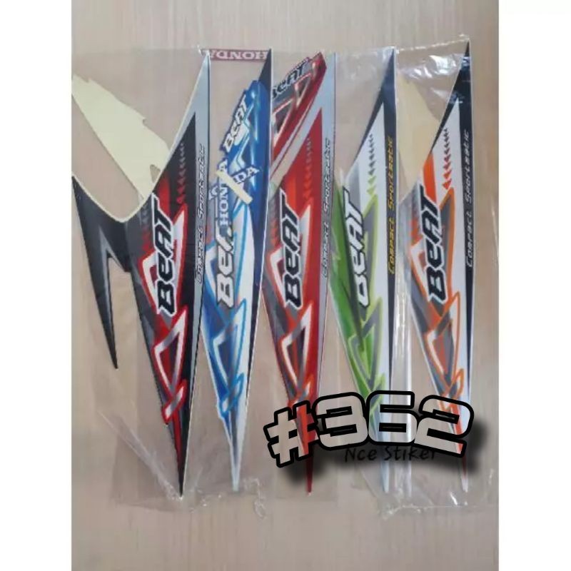 STRIPING / STICKER HONDA BEAT KARBU 2010-2012 || TEMPELAN BEAT KARBU 2012