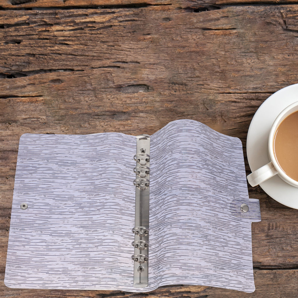 

Refillable Planner Notebook Binders A5 6 Ring Binder File Paper Holder Cute Travelers Inner Felt Scrapbook Cover Hand Account