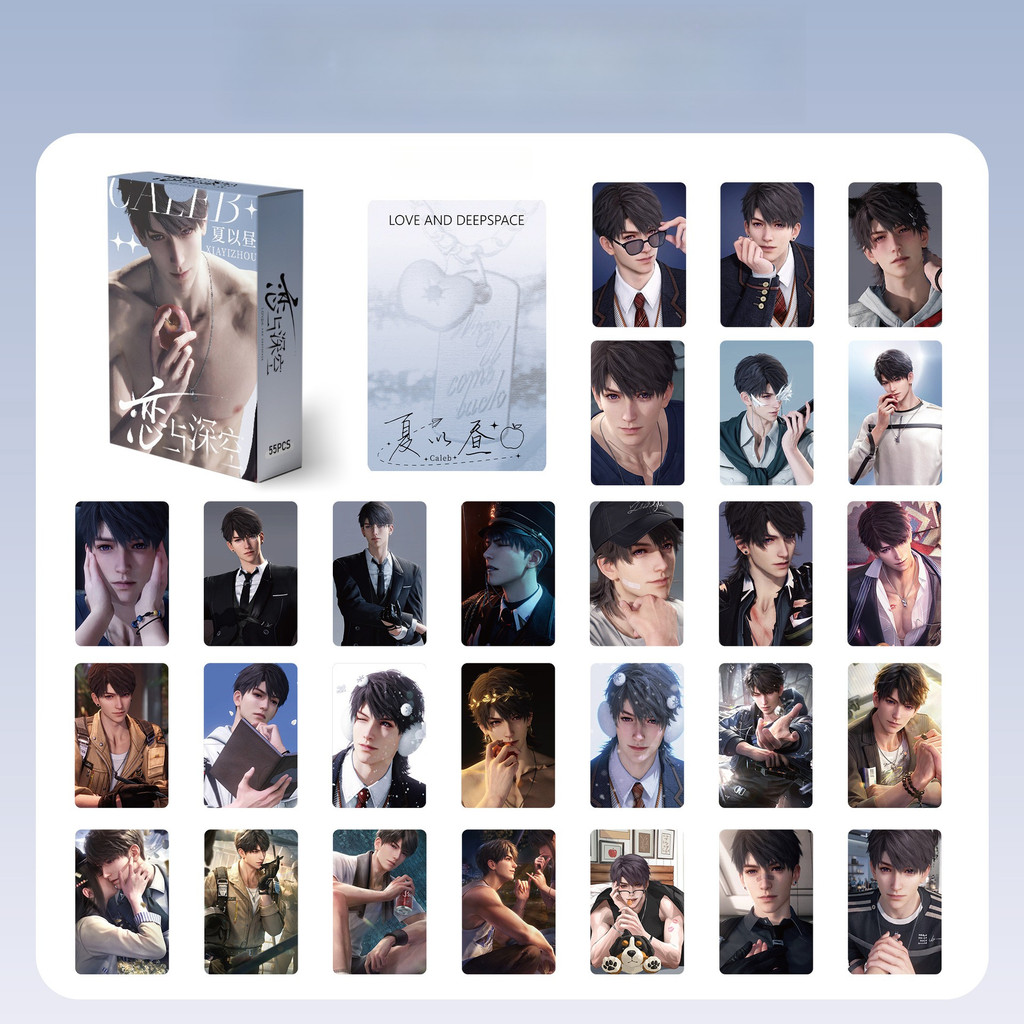 

55 Caleb Laser Mini Card Love and Deep Space Game Peripheral High-definition Self-printed Instant Camera Collection Mini Cards