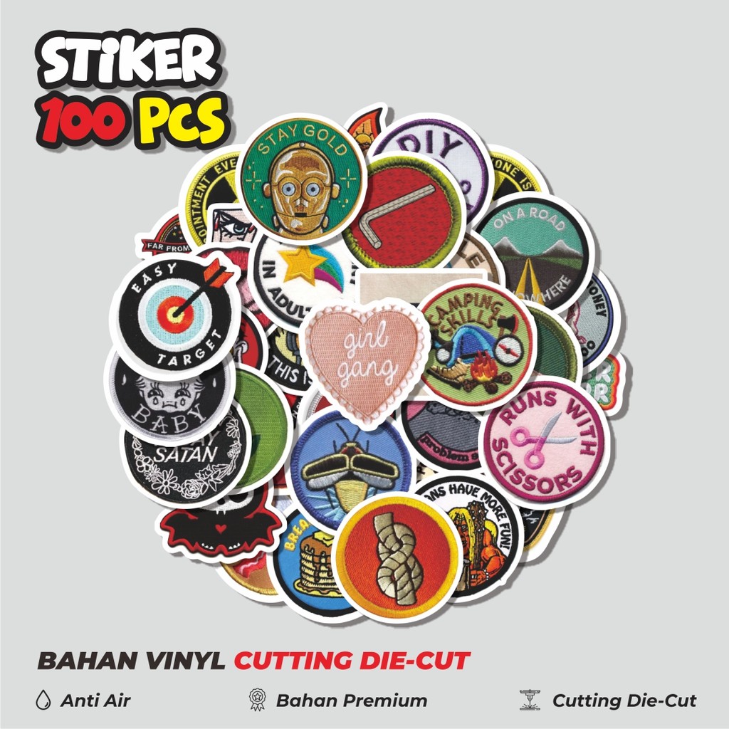 

Terbaru! 50 pcs Stiker Patch V9 Dekorasi Lucu Kreatif untuk Notebook, Skateboard, HP
