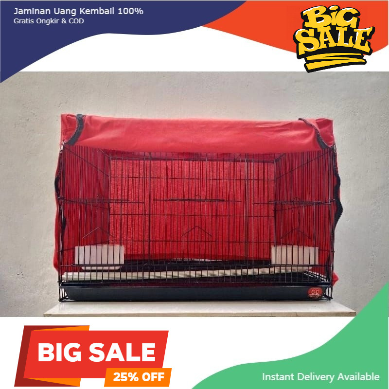 KERODONG KRODONG UMBARAN 60X40X40 sangkar ombyokan kandang besi kotak