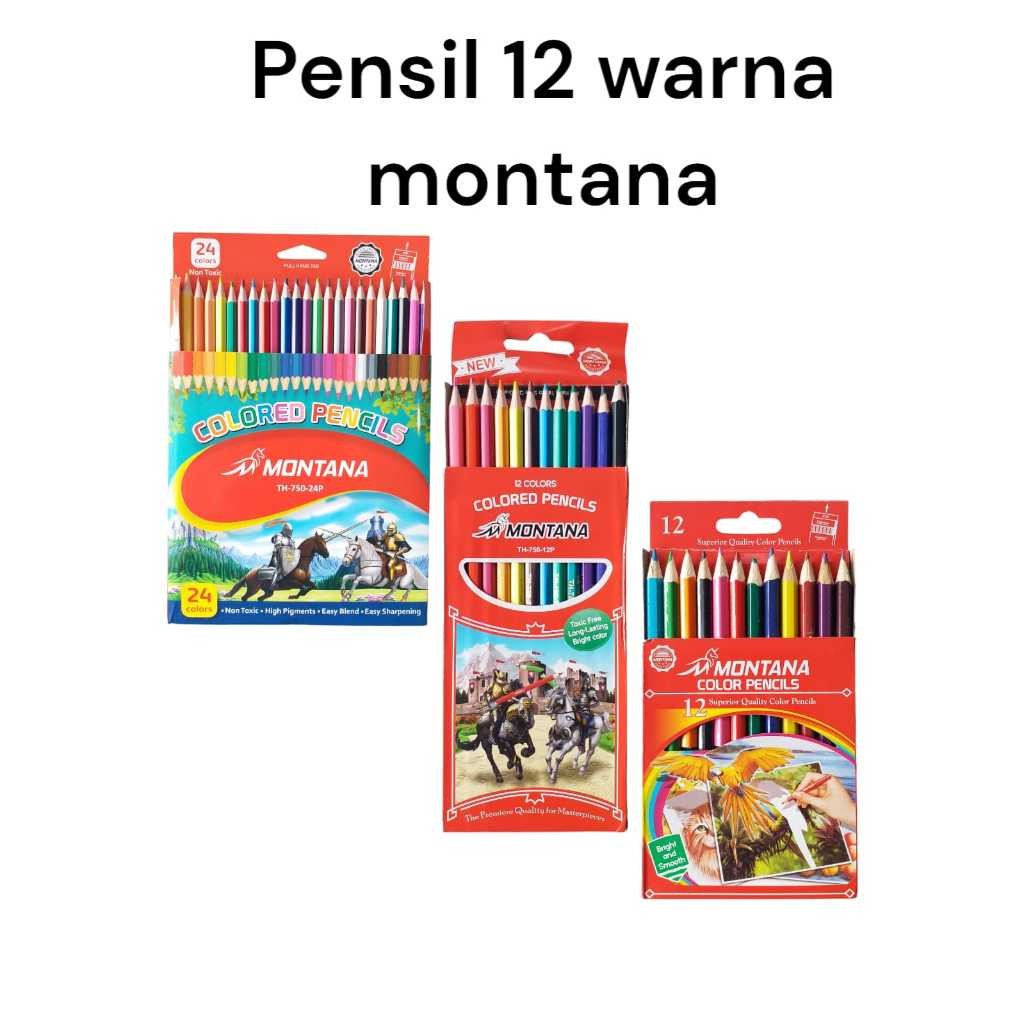 

[SDW] pekanbaru/Pensil 12 & 24 warna panjang & pendek montana