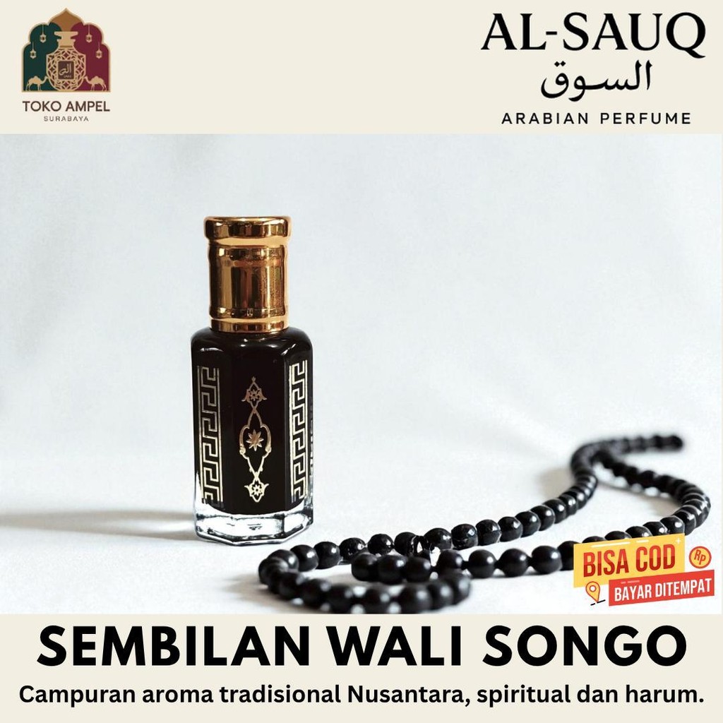 Parfum SEMBILAN WALI SONGO 12ML | Minyak Wangi Arab Tahan Lama