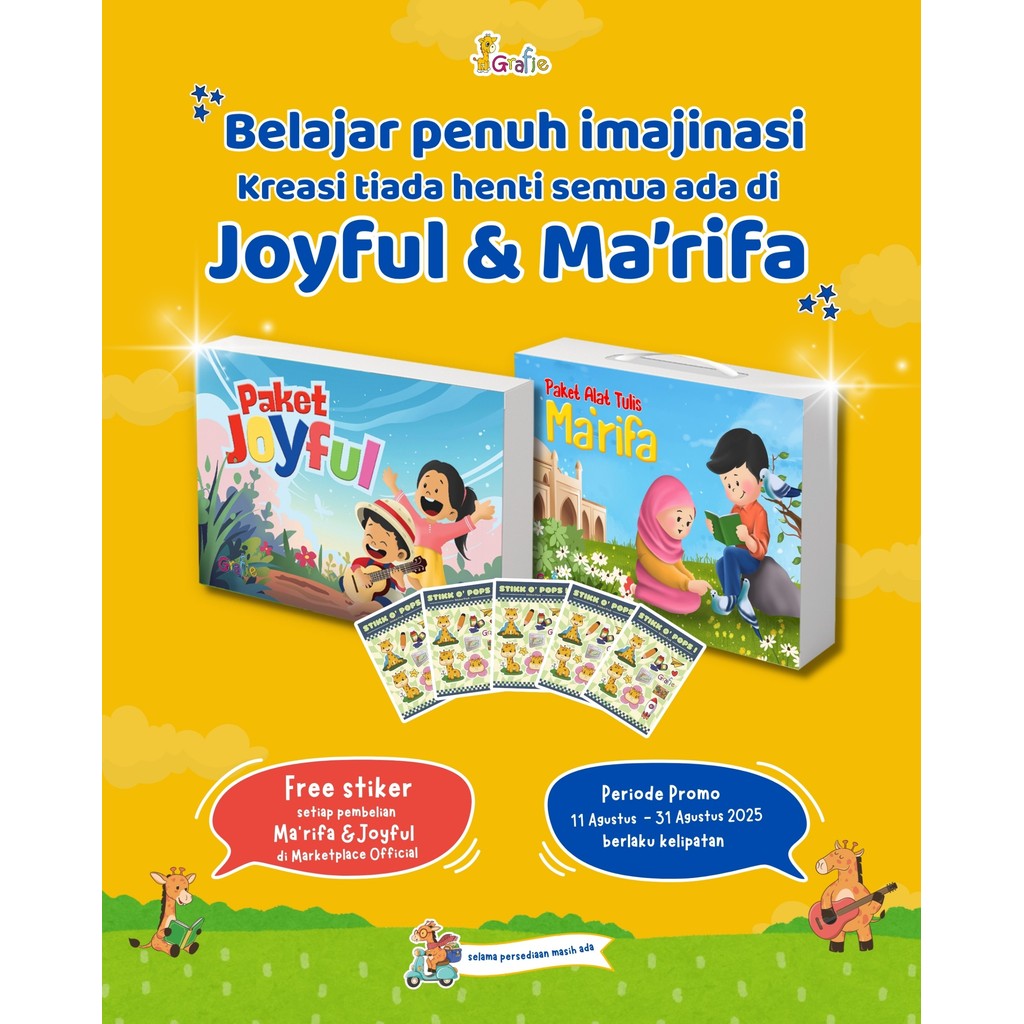 

(KHUSUS GIFT) GRAFIE STICKER