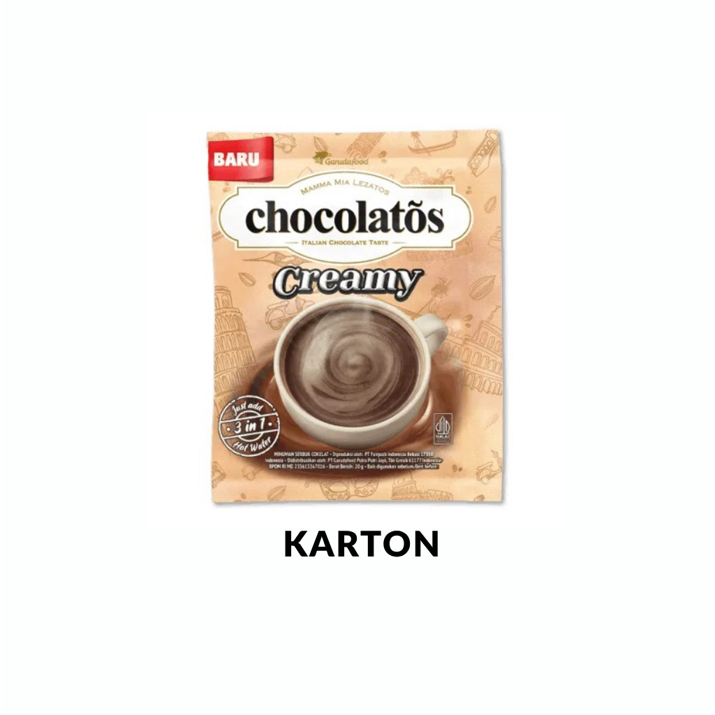 

80PCS Chocolatos Creamy 1 DUS 8 RENCENG