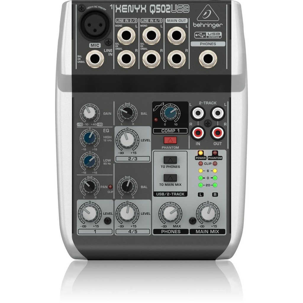 Mixer behringer Q 502 usb ch