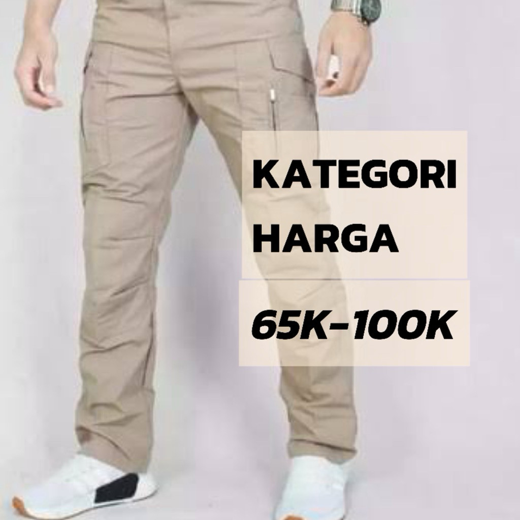 AXULE Celana Katun BFL Outdoor Harga 65K-100K+Adm