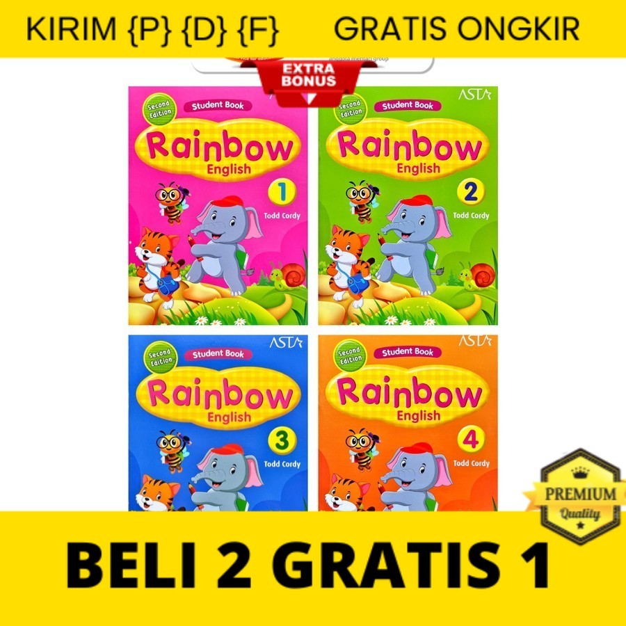 

{P} {D} {F} Rainbow English Student Book (2nd Ed) || Buku Pelajaran TK