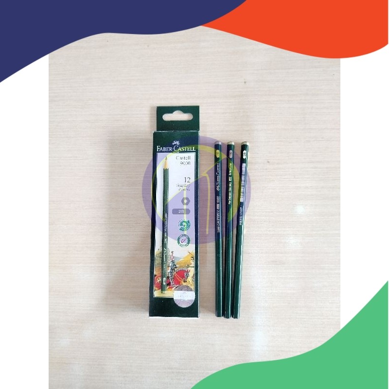 

(Lusin) Faber-Castell Pensil 2b 9000