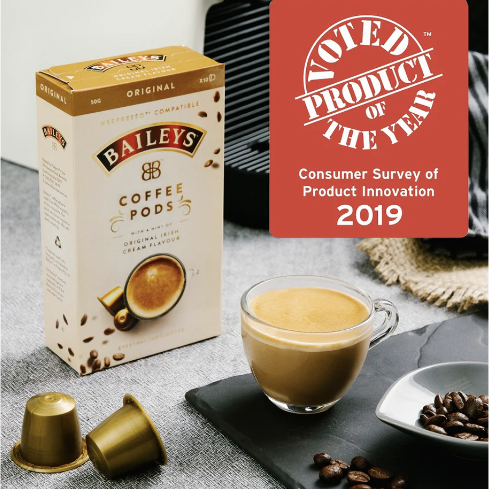 

Nespresso Coffee Capsules Bailey Flavours / Caramel / Decaf / Kopi Kapsul Made in Australia