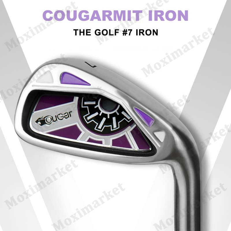 Cuci Gudang Tongkat Golf Karbon Cougar Golf Iron 7 Stik Golf Pria Wanita Pengemudi Pemula/Stik Golf