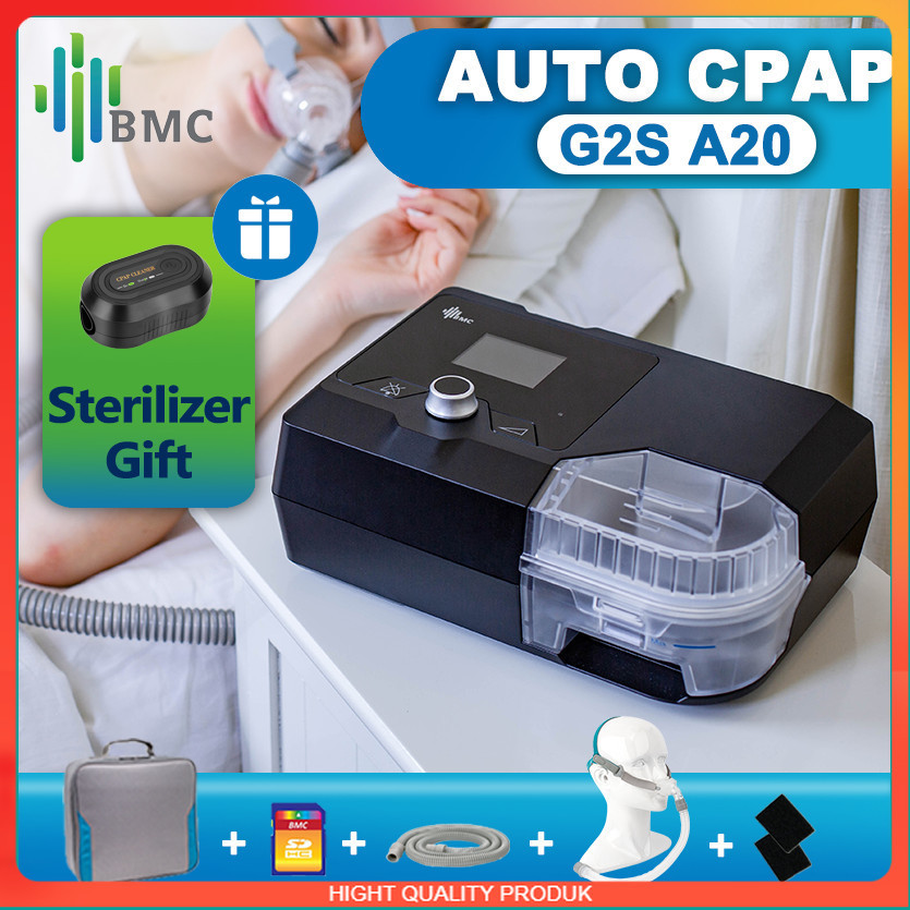 BEST QUALITY BMC G2S C20/A20 Auto CPAP Machine Automatic CPAP Ventilator Anti Snoring CPAP Machine w