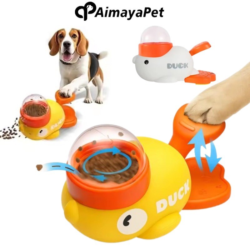 AimayaPet Interactive Dog Toy/Mainan Kucing Anjing/Pengumpan Mainan Otomatis/Mainan Interaktif Anjin