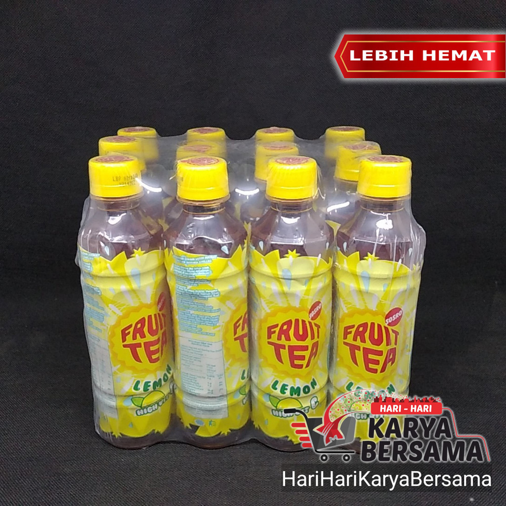 

MINUMAN RINGAN TEH FRUIT TEA LEMON PACK 12'S X 350ML