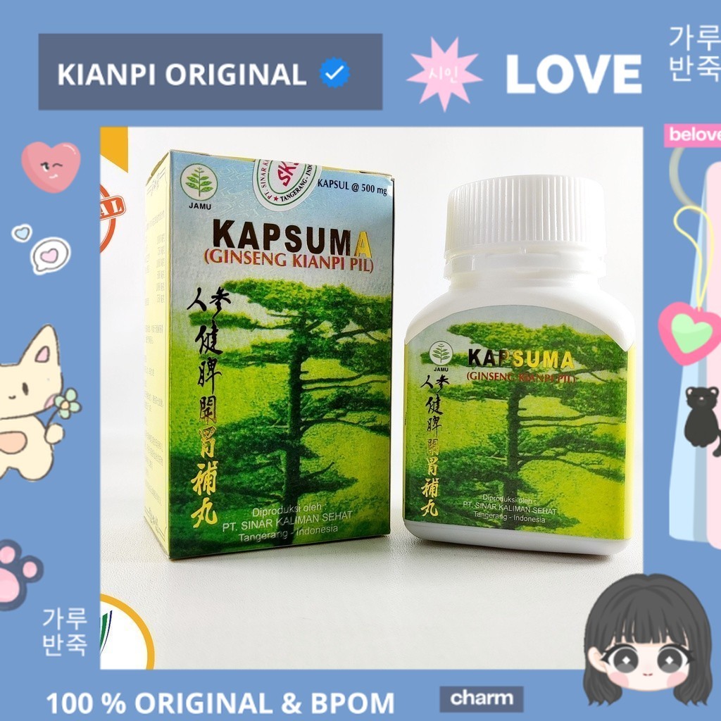 

PROMO MERDEKA !!! CN KAPSUMA / GINSENG KIANPI PIL / OBAT NAFSU MAKAN 100% ORIGINAL & BPOM