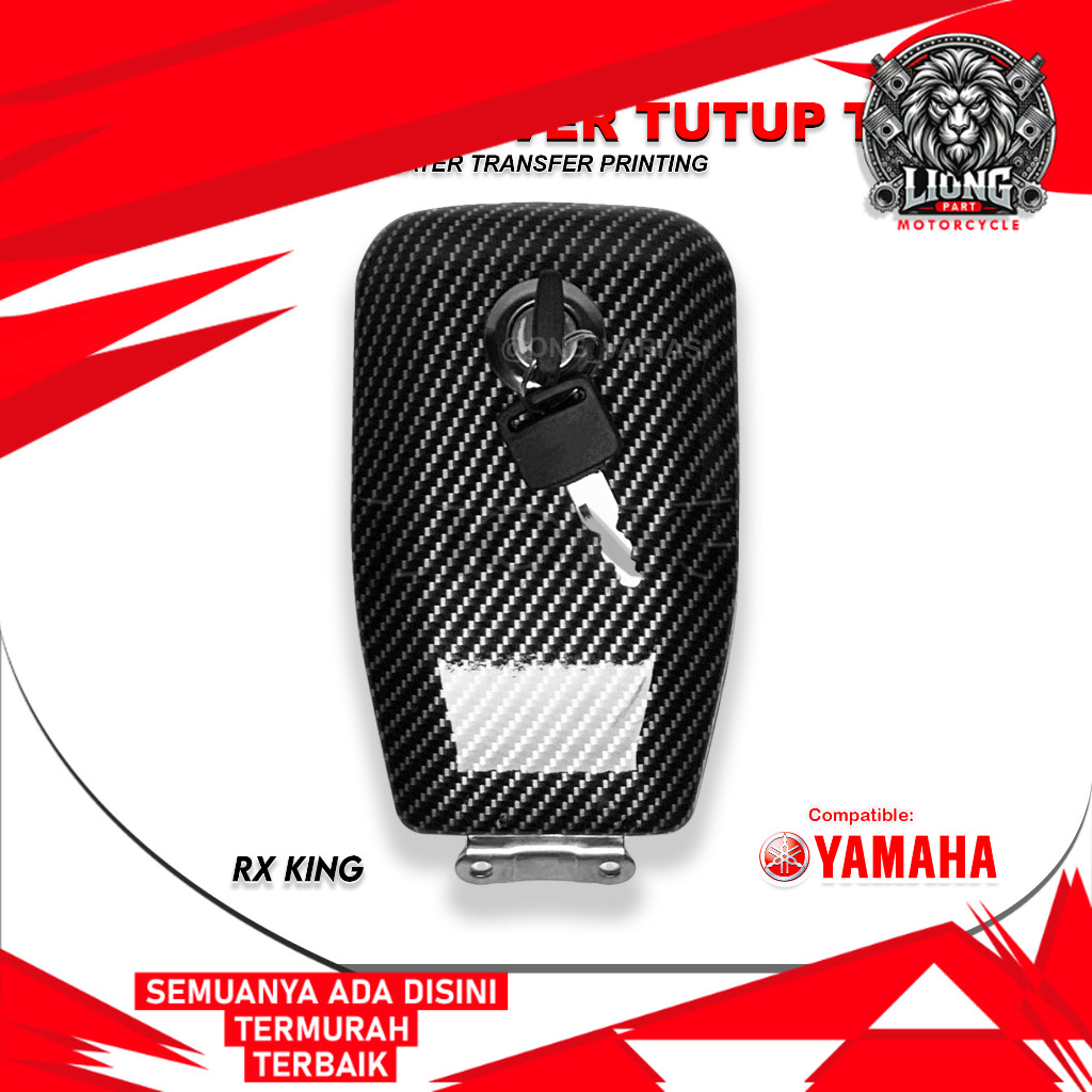 LIONGPART - TUTUP TANGKI TANKI RX KING CARBON KARBON