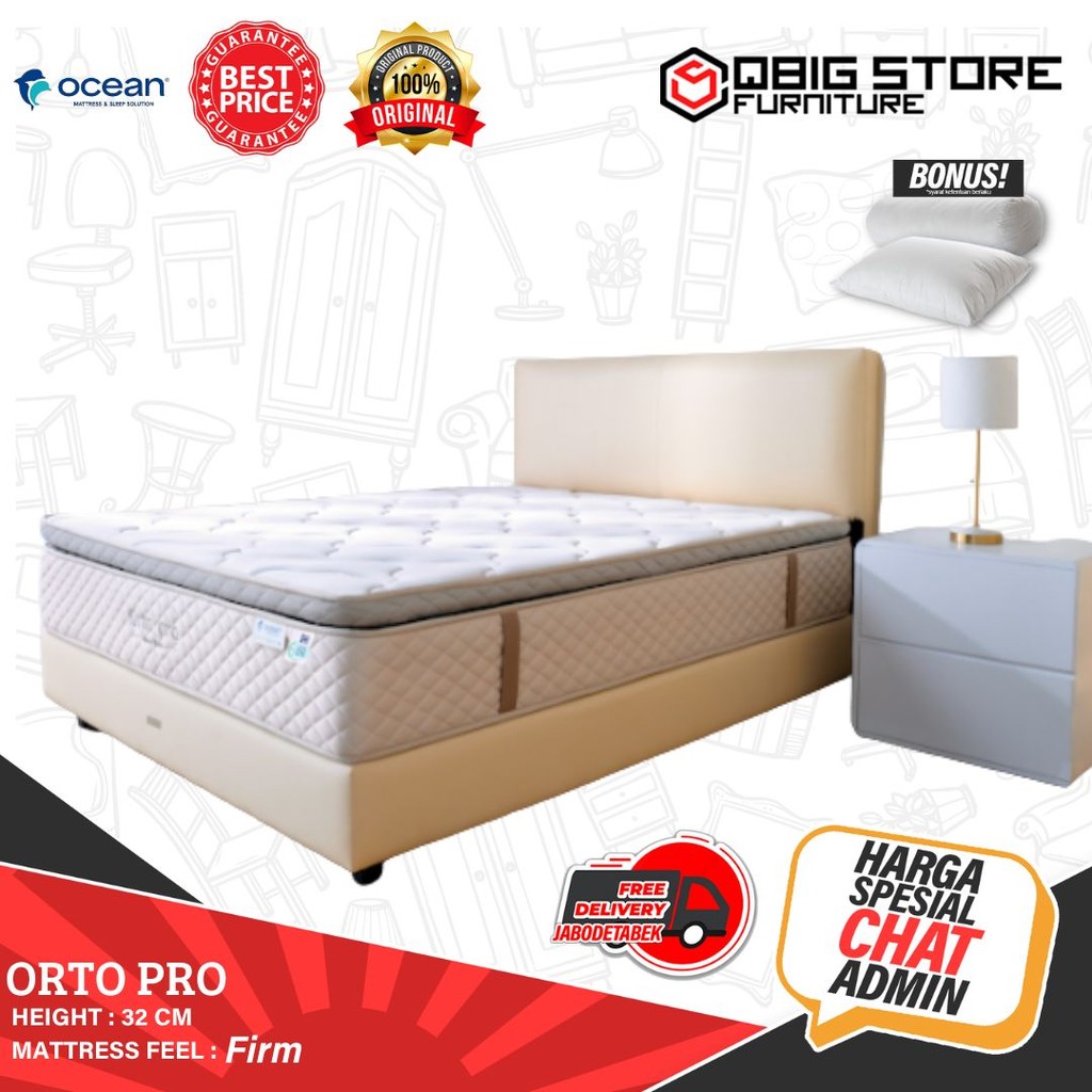 Kasur Springbed Ocean Orto Pro Spring bed Matras