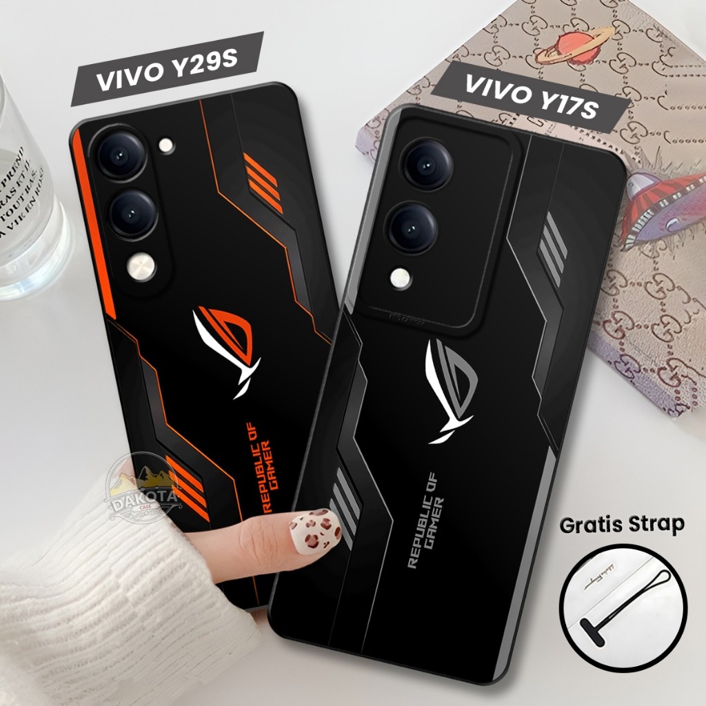 Casing Vivo Y04S / Vivo Y29S / Vivo Y17S Full Karet Silikon Gambar Gamers 20 | Softcase Silikon deng