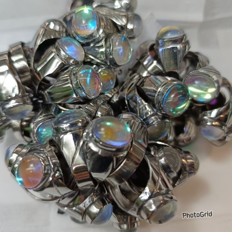 Cincin batu Kalimaya india Jarong Harga Kodian /20 Pcs