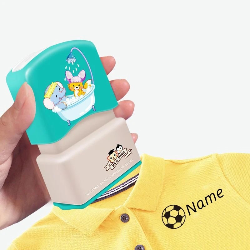 

Children's Seal Stamp Toy Baby Student Clothes Chapter Custom School Uniform Name Word Waterproof Wash Not Faded Customized Seal