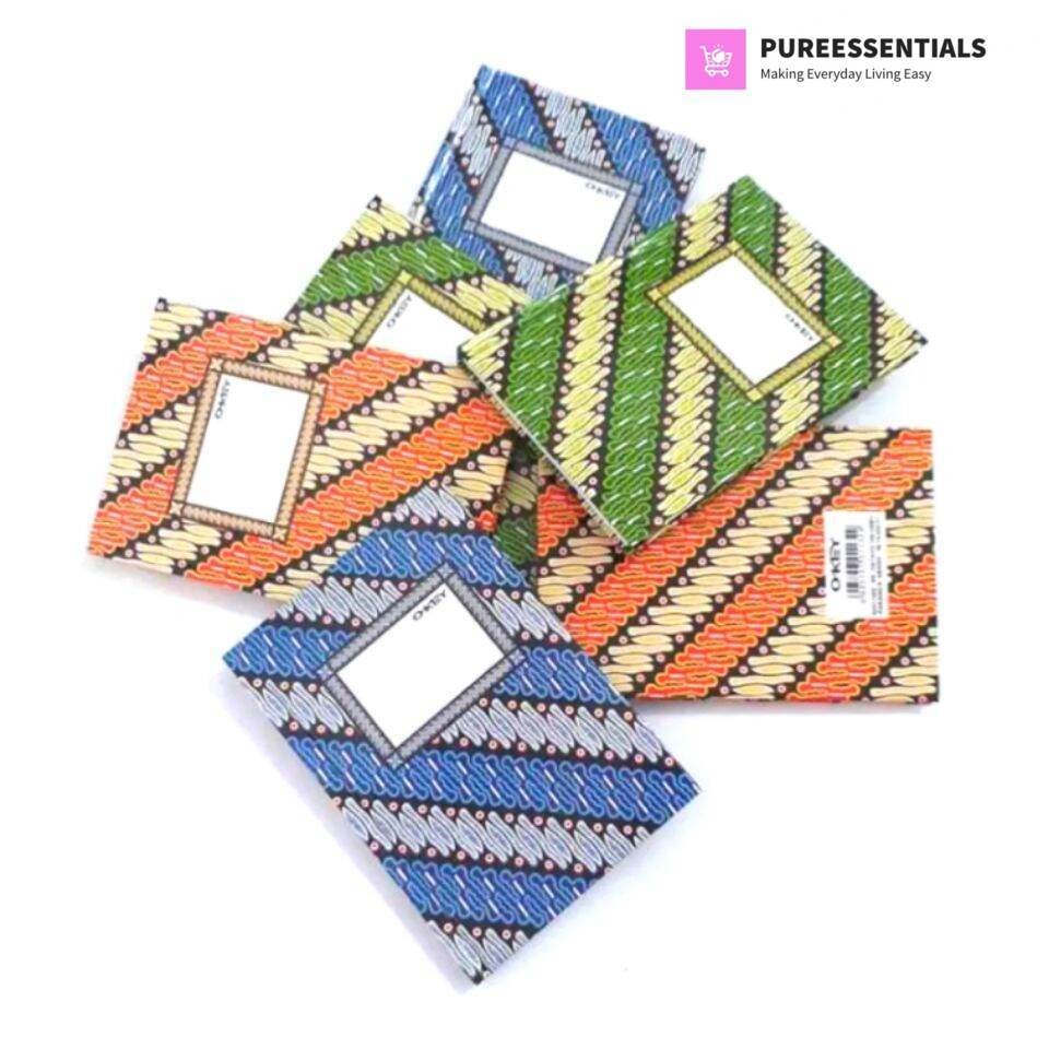 

(1Pcs) Buku Oktavo OKEY 100 Lembar Buku Tulis Hard Cover A6 Buku Akuntansi Keuangan