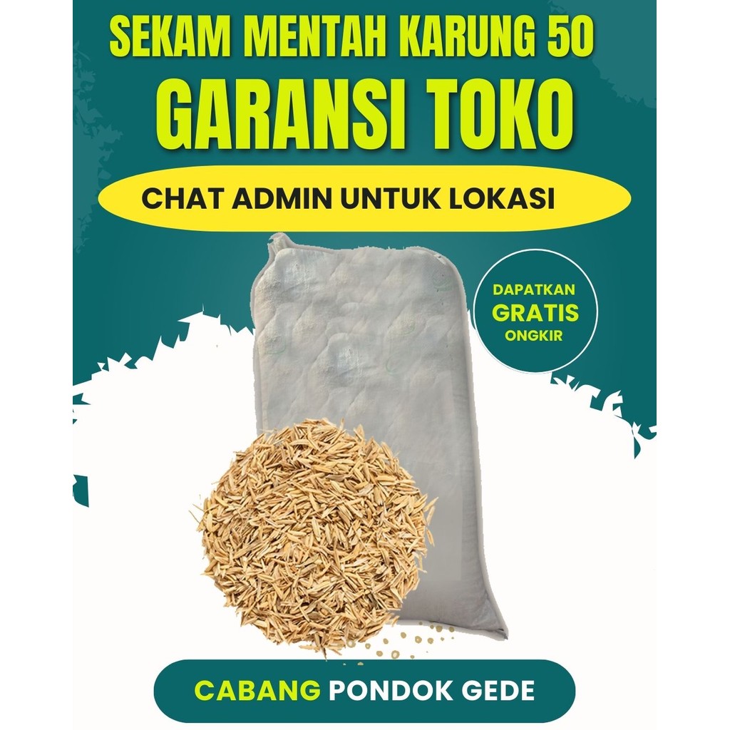 SEKAM MENTAH (KARUNG) GROSIR PONDOKGEDE