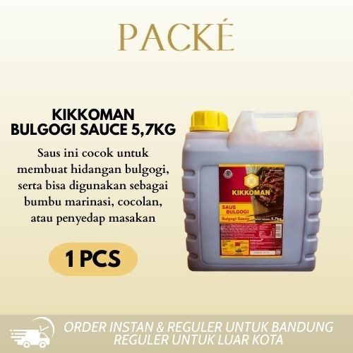 

Kikkoman Saus Bulgogi / Bulgogi Sauce 5,7 kg